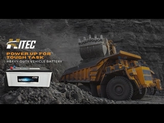 Die erste Reihe der Hochleistungs-LKW-Batterie Hitec in Indonesien